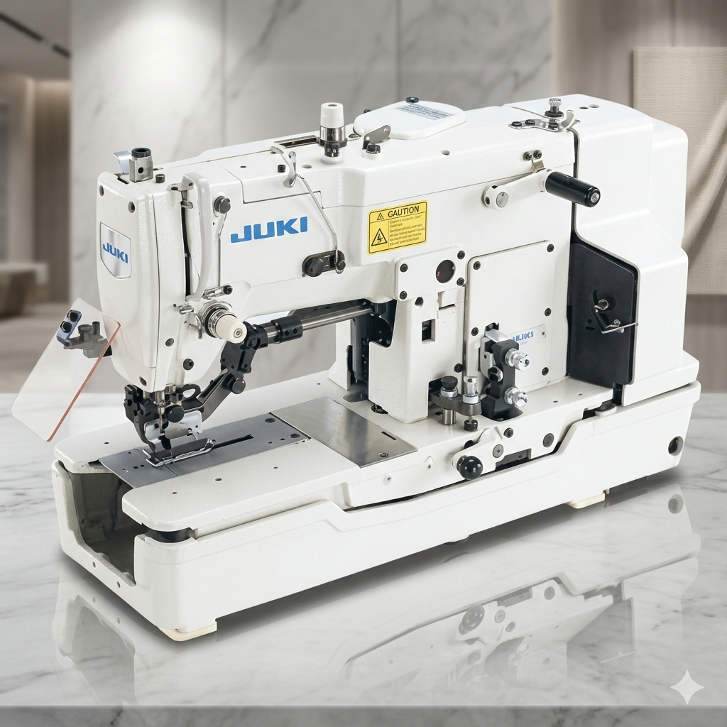 Juki LBH-781 Industrial Buttonhole Sewing Machine (Made in Taiwan)-Complete set